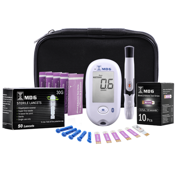 Bruno MD6 Welcome Ketone & Glucose Kit 10