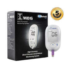 Load image into Gallery viewer, Bruno MD6 Welcome Ketone &amp; Glucose Kit 10
