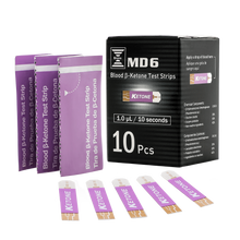 Load image into Gallery viewer, Bruno MD6 5 Boxes of 10 Ketone Strips
