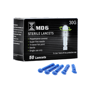 MD6 Blood Lancets (50 lancets/box) 30 Gauge