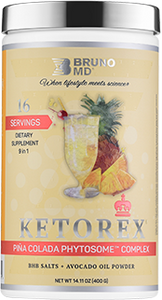 Ketorex Peptides 25  Servings Jar-350g